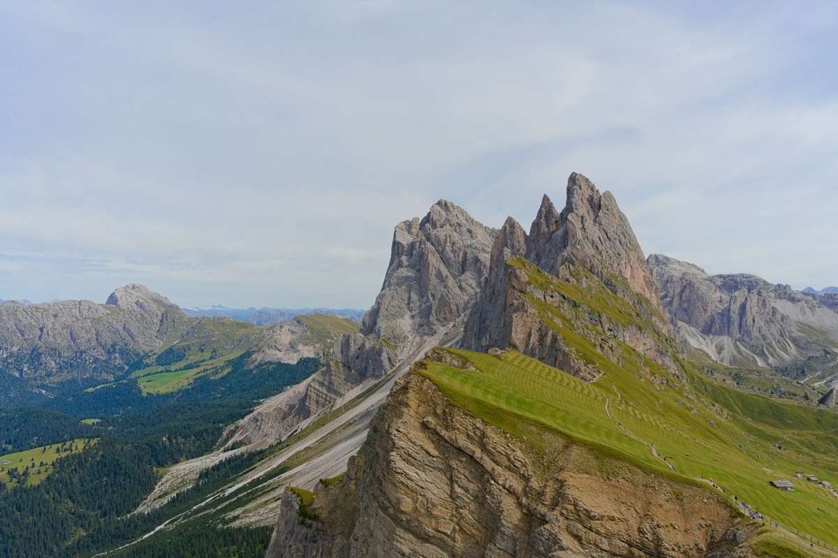 Seceda ridgeline, Dolomites