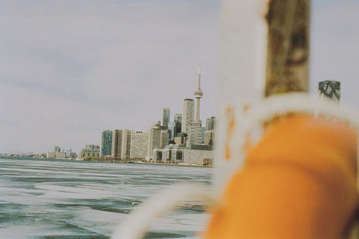 Toronto Islands ferry view